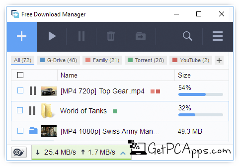 Best Free Download Manager FDM Alternative to IDM Windows 7 8 10