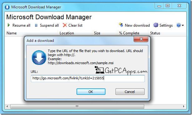 Download Microsoft Download Manager (MDM) For Windows 7, 8, 10