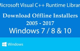 Visual C++ Runtime Library Offline Installer Setup for Windows 7 | 8 | 10 | 11