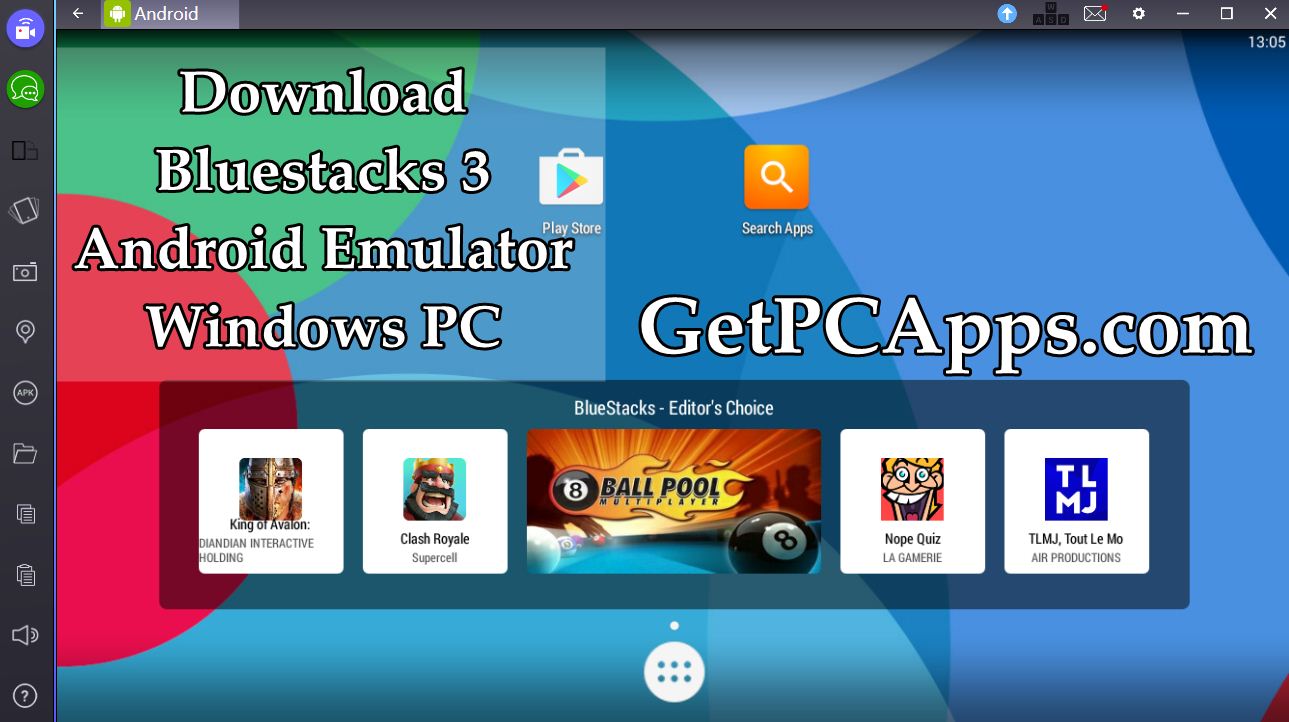 Download BlueStacks 3 Offline Installer for Android Gaming on Windows 7, 8, 10, 11