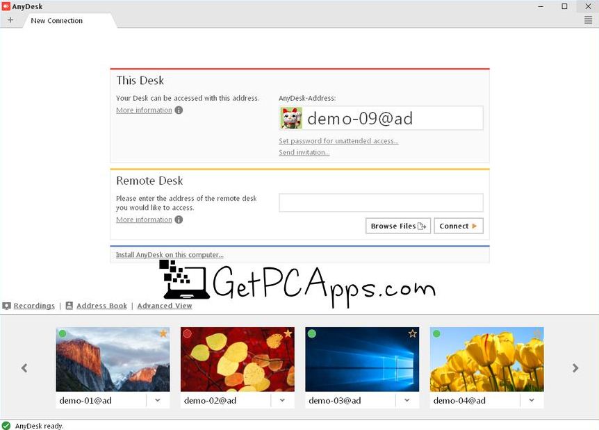 AnyDesk 5.4.2 Remote Desktop Offline Installer Setup Windows [11, 10, 8, 7]