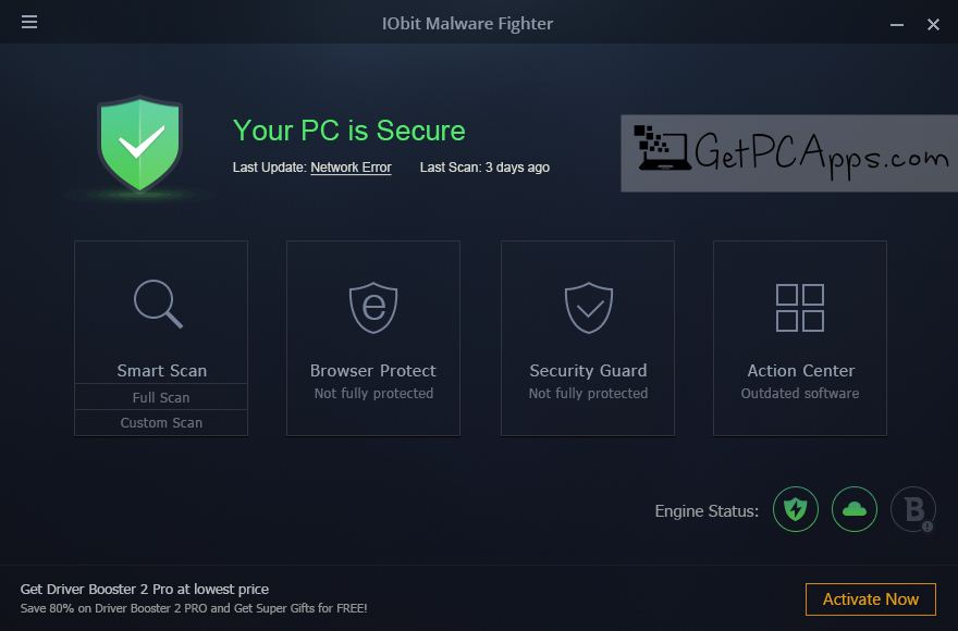 iObit Malware Fighter 6 Ransomeware Removal Setup for Windows 7 | 8 | 10 | 11