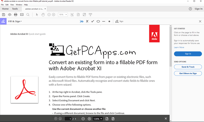 adobe acrobat reader free download pdf correct