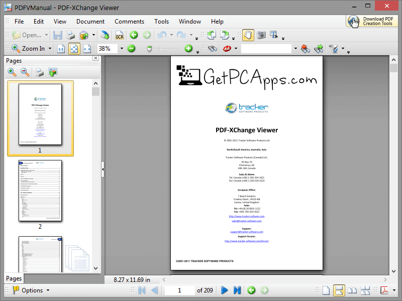Download PDF-XChange Viewer Offline Setup for Windows 7, 8, 10, 11