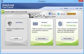 ZoneAlarm Free Firewall Program Setup For Windows 7, 8, 10, 11