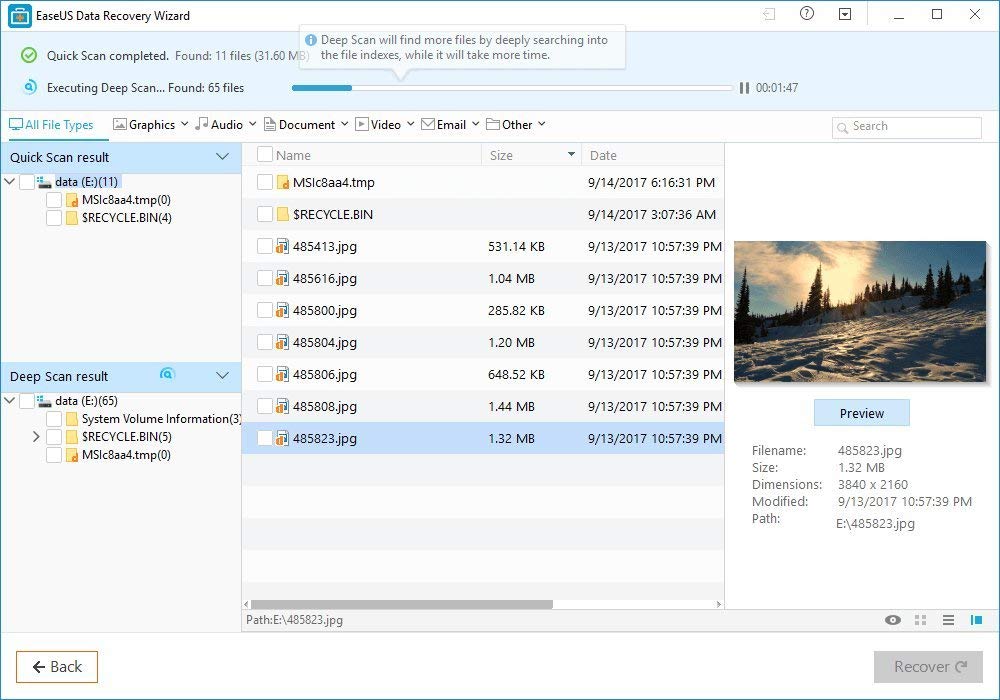 EaseUS Data Recovery Wizard Pro 12 Setup for Windows 7, 8, 10