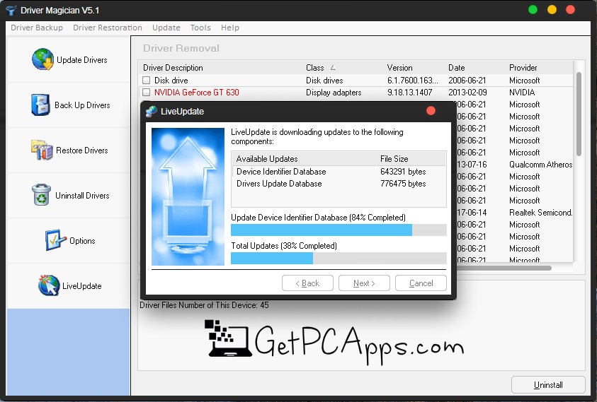 Driver Magician 5.1 Auto Driver Install & Backup Tool Setup for Windows 7, 8, 10, 11