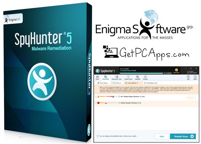 SpyHunter 5 Best Anti Spyware Tool 2019 Review for Windows 7, 8, 10, 11