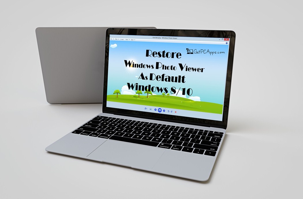 restore windows 7 photo viewer in windows 10