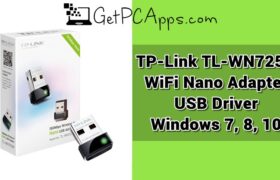 TP-Link TL-WN725N Wireless Nano Adapter WiFi USB Driver Windows 7, 8, 10, 11