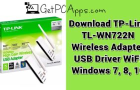 Download TP-LINK TL-WN722N Wireless Adapter USB Driver WiFi Windows 7, 8, 10, 11