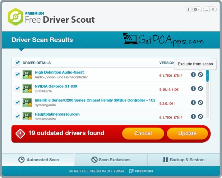 Download Free Driver Scout Offline Installer Setup for Windows 7, 8, 10