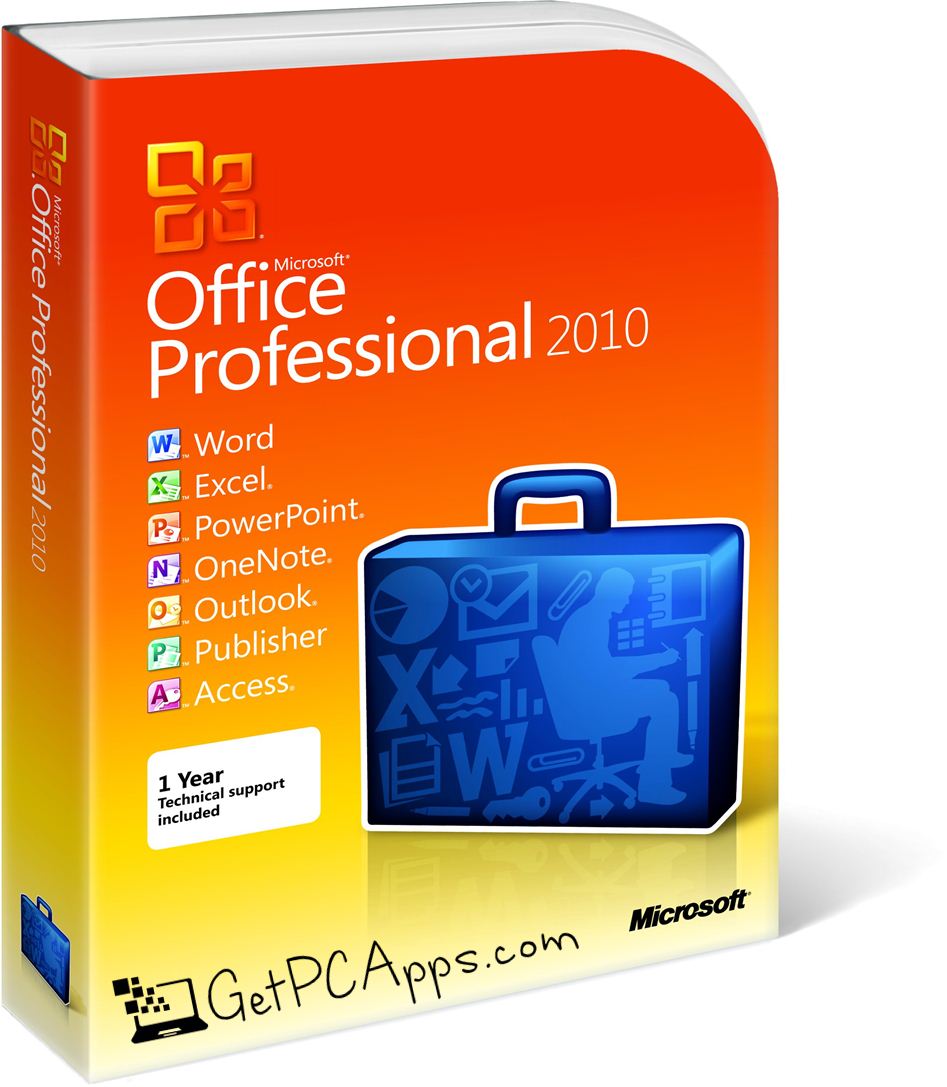 Download MS Office 2010 SP2 64/32 Bit Exe Setup File | Windows 7, 8, 10, 11  | Get PC Apps »