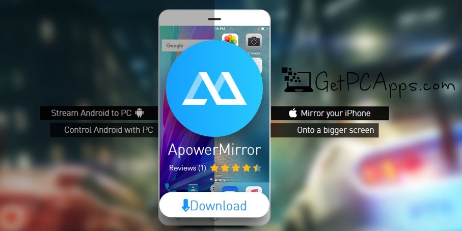 ApowerMirror Control Android Mobile Phone or iPhone from PC | Windows 7, 8, 10, 11