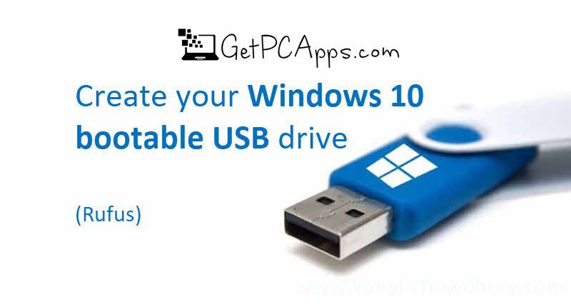 download rufus create bootable usb drives the easy way