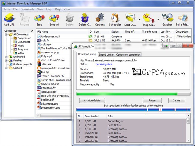 Internet Download Manager IDM Offline Installer 6.36 Windows 10, 8, 7 | Get PC Apps