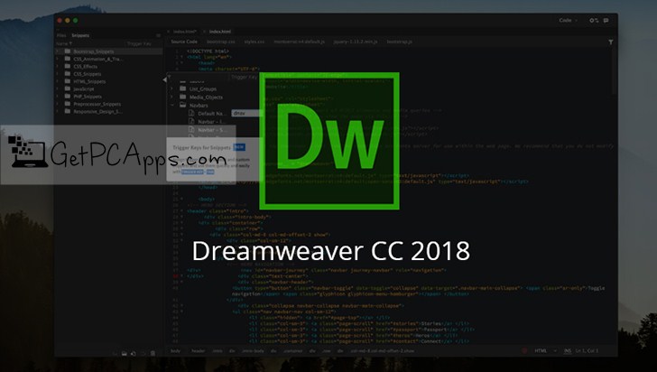 Adobe Dreamweaver CC 2018 Offline Installer Setup [Windows 7, 8, 10, 11]