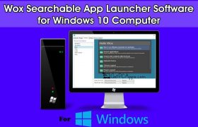Wox Searchable App Launcher Software for [Windows 7, 8, 10, 11 PC]