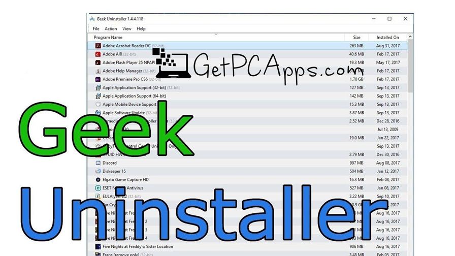 Geek Uninstaller 1.4.5 Bulk Software Uninstall Tool [Windows 10, 8, 7 PC]