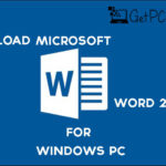 Microsoft Word 2020
