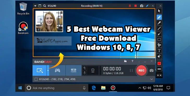 5 Best Webcam Viewer Software Windows 11,10,8,7 Free Download