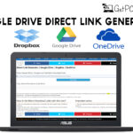 Google Drive Direct Link Generator (GDrive + DropBox + OneDrive)