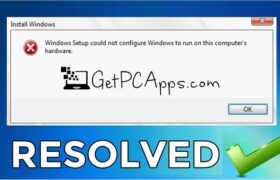 100% Fix: Windows Setup Configure Hardware | Win 7 & 10